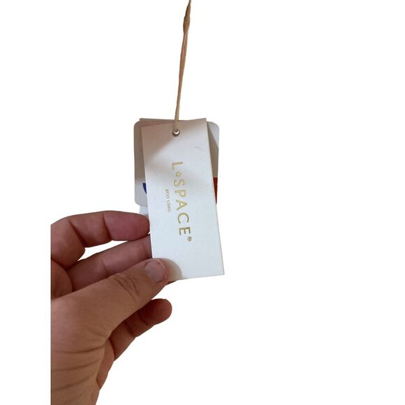 L*Space Eco Chic Econyl Rose underwire Bikini Top large - Picture 3 of 4